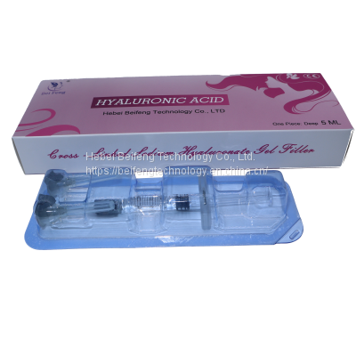 Hot sale product specimen triall hyaluronic acid buttocks breast enlargement injection 10ml dermal filler