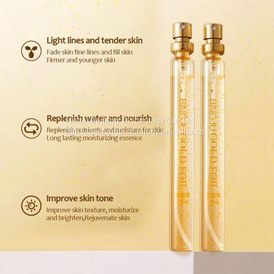 No Needle Gold Carved Protein Line Enhances Facial Firming Silk Protein Line Thread