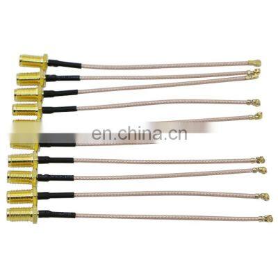 Rf Jumper Coaxial Pigtail Cable Ipex To Sma, Sma To Ipex Cable Connector Rg178 Cable