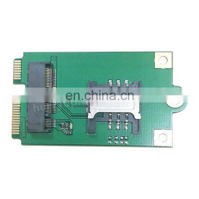 Mini PCI-E To M.2 NGFF Key B SIM Card Lot Sierra Wireless EM7565 Adapter