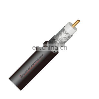 RG59 Siamese Coaxial Cable 100m Communication Cable Manufacture Price Rg59 1000ft Black White Blue