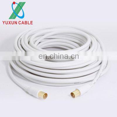Factory Price 3C-2V Coaxial Cable 75 Ohm With TV Antenna Connector