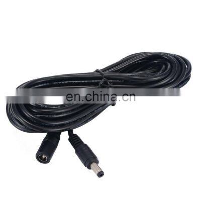 DC connect extend cable 2.1mm x 5.5mm DC 12v Power Extension Cable for LED strip lights, CCTV Security Cameras