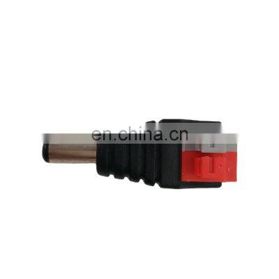 2.1mm/5.5mm Power 12V Male DC Power Connector to Clip DC Connector Terminal Block