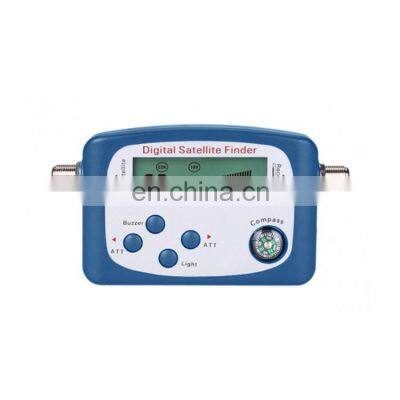 In-line IF signal strength meter digital satlite finder satellite finder meter