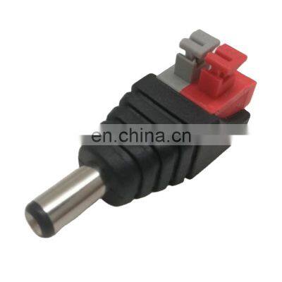 2.1*5.5 mm DC plug with terminal male connector
