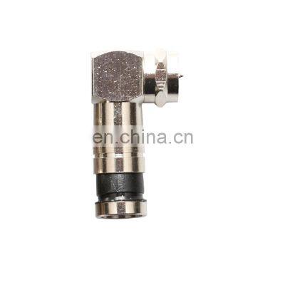 EX6 PLUS Signal Tight Snap & Seal Outdoor Compression Connector RG6 F Type Compression Connector,Standard Shield Coaxial Cable C
