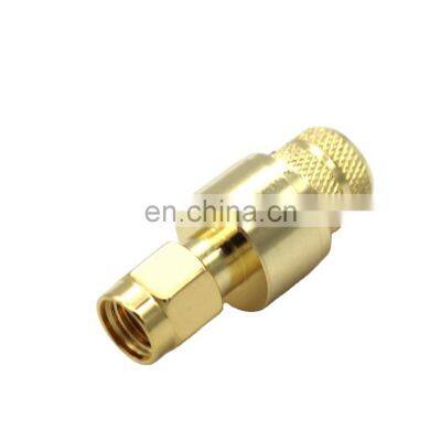 rg6 sma connector sma connector rack Coaxial Connector Jack Male Crimp For LMR400 RG8 Coaxial
