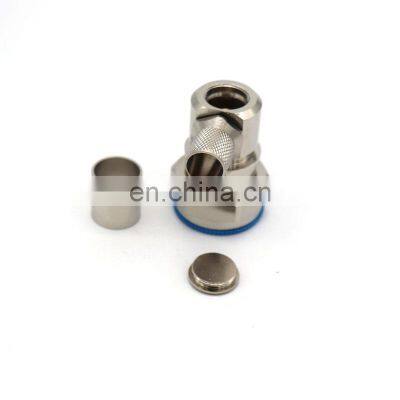 RF Coxia Connector 7-16 Din male Right angle for LMR600 cable