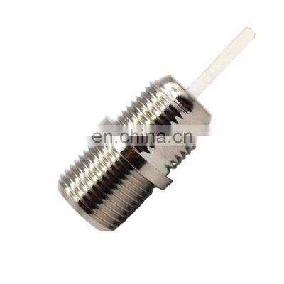 RF coaxial connector for F female to PCB