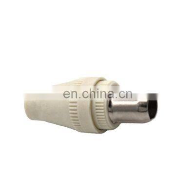 Cable TV Connector 9.5 TV Male/female straight,PAL male/female straight,9.5TV plastic connector straight