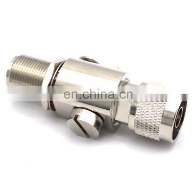 Female to N lightning jack bulkhead to male arrester lightning surge N arrester protector rf connector