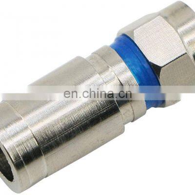 Connector rg6 connector rg11 RF coaxial F compression Type waterproof