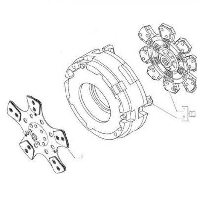 84478094 Clutch Assembly for NewH olland