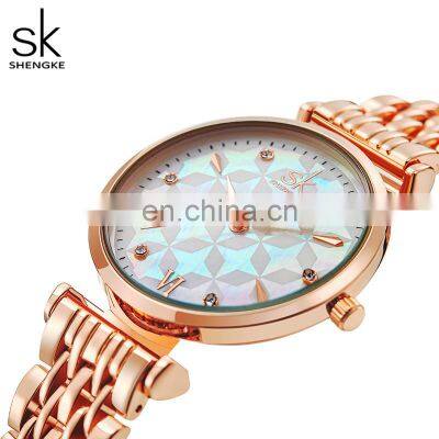 SHENGKE Montre Pour Femme Chic K0136L reloj exclusivo para mujer Valentines Day Gifts for Women relogio feminino OEM ODM