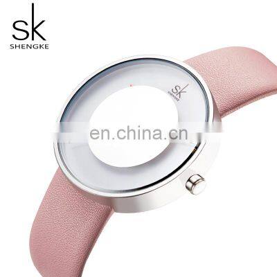 SHENEGKE Creative Women Watch K0107 Chic Girl Watches Wrist Fancy Portable Mirror Handwatch Watch Women Dropshipping