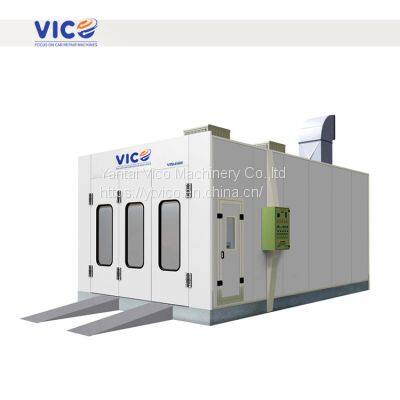 Vico hot sale CE Certificate auto electric spray booth car painting booth VPB-E600