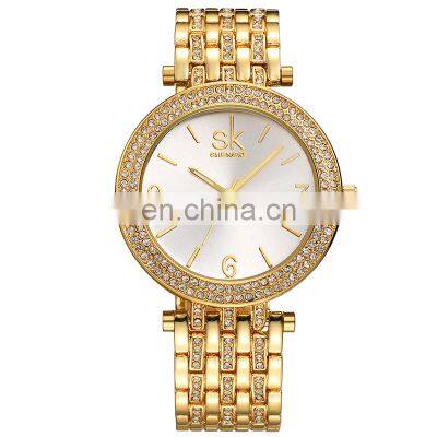 SHENGKE Quartz Watches Bands Watch Boxes & Cases Bracelets & Bangles Custom Logo Jewelry Watch OEM Montre Femme