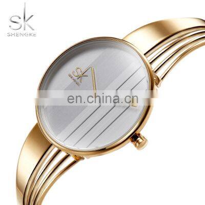 SHENGKE Mujer Montre Personalise Logo Montre ensemble Bracelet Customize Gifts for a Woman Jam Tangan Custom Women Watch