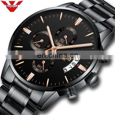 NIBOSI Watch Men Waterproof Casual Luxury Brand Quartz Military Sport Watch Business Clock Men's Wristwatches