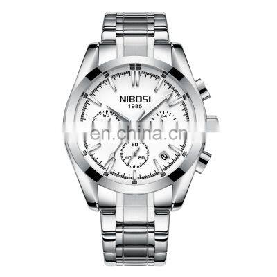 NIBOSI Waterproof Quartz Watches Luxury Quartz Watches Casual Business Wristwatches