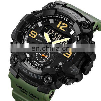 Relojes Skmei 1965 Men Digit Wristwatches Sports Military Electronic Watch 50m Waterproof