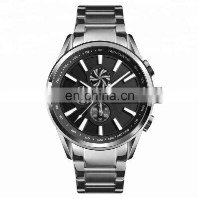 skmei newest men watches band 9175 3atm waterproof japan movt quartz watch stainless steel back