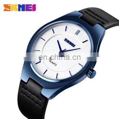 SKMEI 1575 Men quartz watch price stainless steel back case 30m waterproof