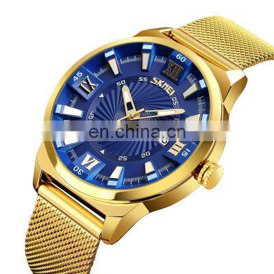 9166 skmei 3atm water resistant stainless steel watch analog watch for man