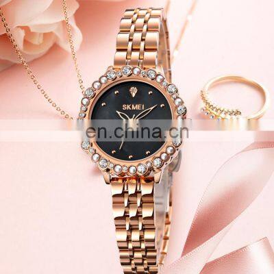 skmei most popular watch 1799 fashion women watch quartz analog wristwatches steel luxury for lady