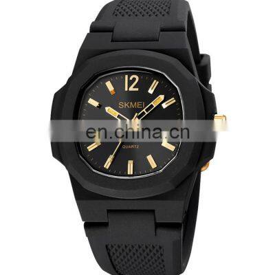 In stock men wristwatch wholesale Skmei 1717 accept OEM logo waterproof casual square dial quartz watch