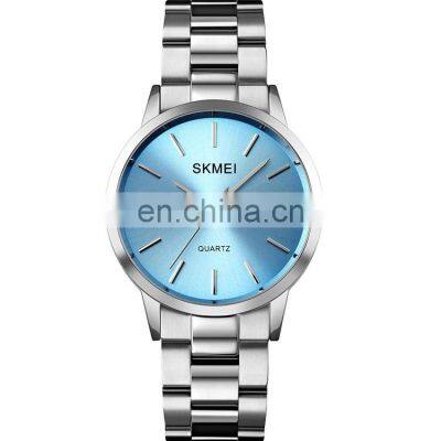 Minimalist couple watch top10 famous watch brand Skmei 1694 reloj casual japan movement quartz wristwatch