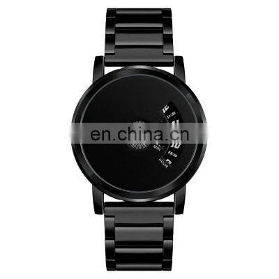 1260 analog quartz watch black steel bracket men watches sport luxury fashion wristwatch time