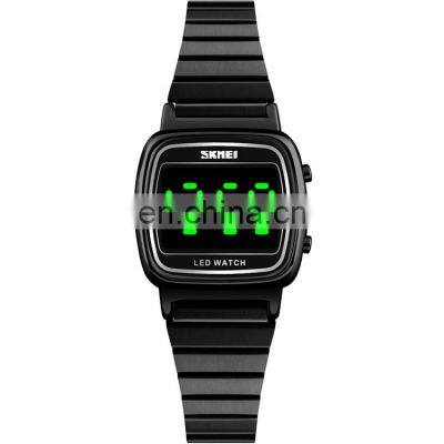 Skmei 1543 Fashion brand women digital watch 30 meter waterproof LED touch screen ladies wristwatch
