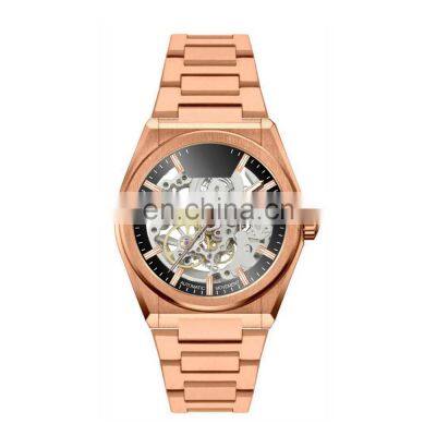 China Wholesale Custom Logo Watch Chronograph Men's Watch Automatic Mechanical