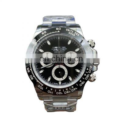 Clean Factory Ceramic Bezel Men's Watch 904 Stainless Steel Sapphire Depth 4130 Movement Luxury Men's Automatic Mechanical Watch