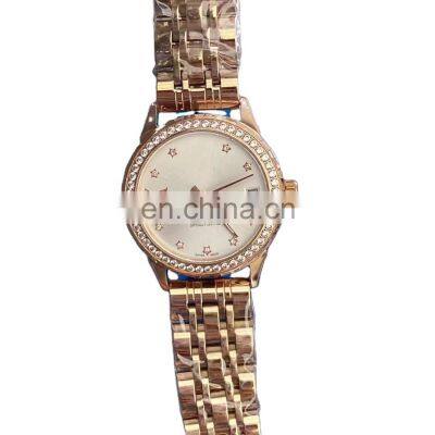 High-end Ladies Quartz Automatic Mechanical Movement Watch Stainless Steel Sapphire Waterproof Watch