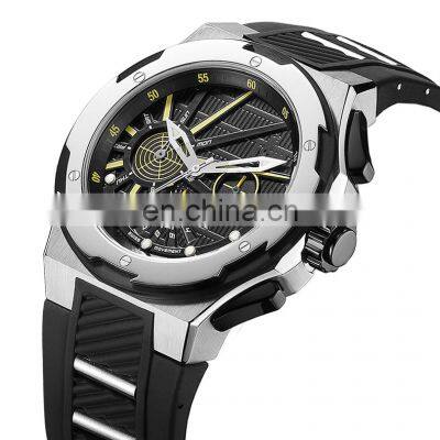 DK&YT Hot Selling Stainless Steel Case Relojes Custom Brand Watch Men Wrist Watches