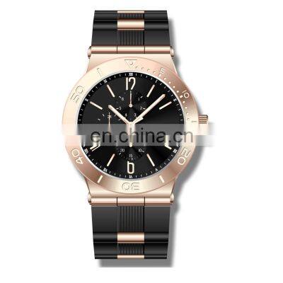 Luxury Brand Fashion Sport Style Top Quartz Watches Water Resistant Silicone Strap Men Wristwatch