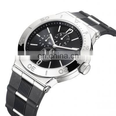 OEM ODM Stainless Steel Watch Durable Japan Movement Mens Watches in Wristwatches 10ATM Waterproof Relojes Hombre