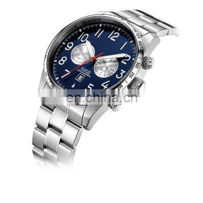 2021 Luxury Herren Uhr Watch Bracelet Orologio Custom Logo Watches Quartz Mov't Waterproof Men Watch Stainless Steel