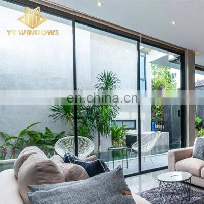 Original Supplier AWA Member with Australia Certificates Custom Design Villa Townhouse Thermal Break Sliding Aluminum Glass Door