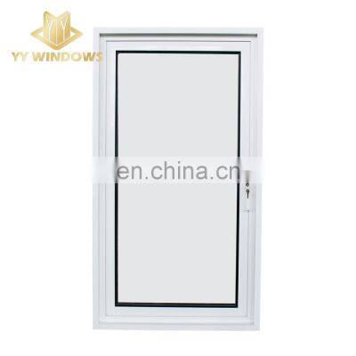 Australian standard stormproof white aluminum frame casement window for house