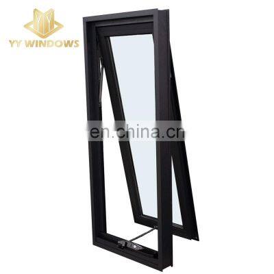 Hot sale Australian Standards aluminum awning glass window with screen for house