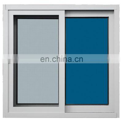 AS2047 Double glazed new design waterproof aluminum house sliding window with mesh