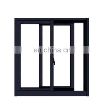 Australian standard new design large double glaze aluminum sliding windows for residential