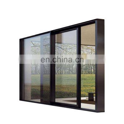 With Brand hardware High Quality Aluminum Carbon Soundproof Accessories Customized Sliding Door