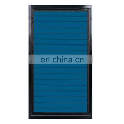 YY HOME australia standard aluminium frame glass louver window glass shutter