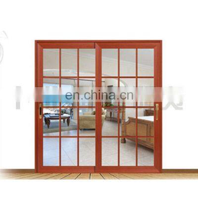 Waterproof Aluminum Bathroom Wooden Sliding Door Price Bangladesh