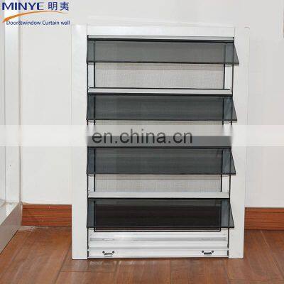 luxury glass jalousie aluminium louver blade window